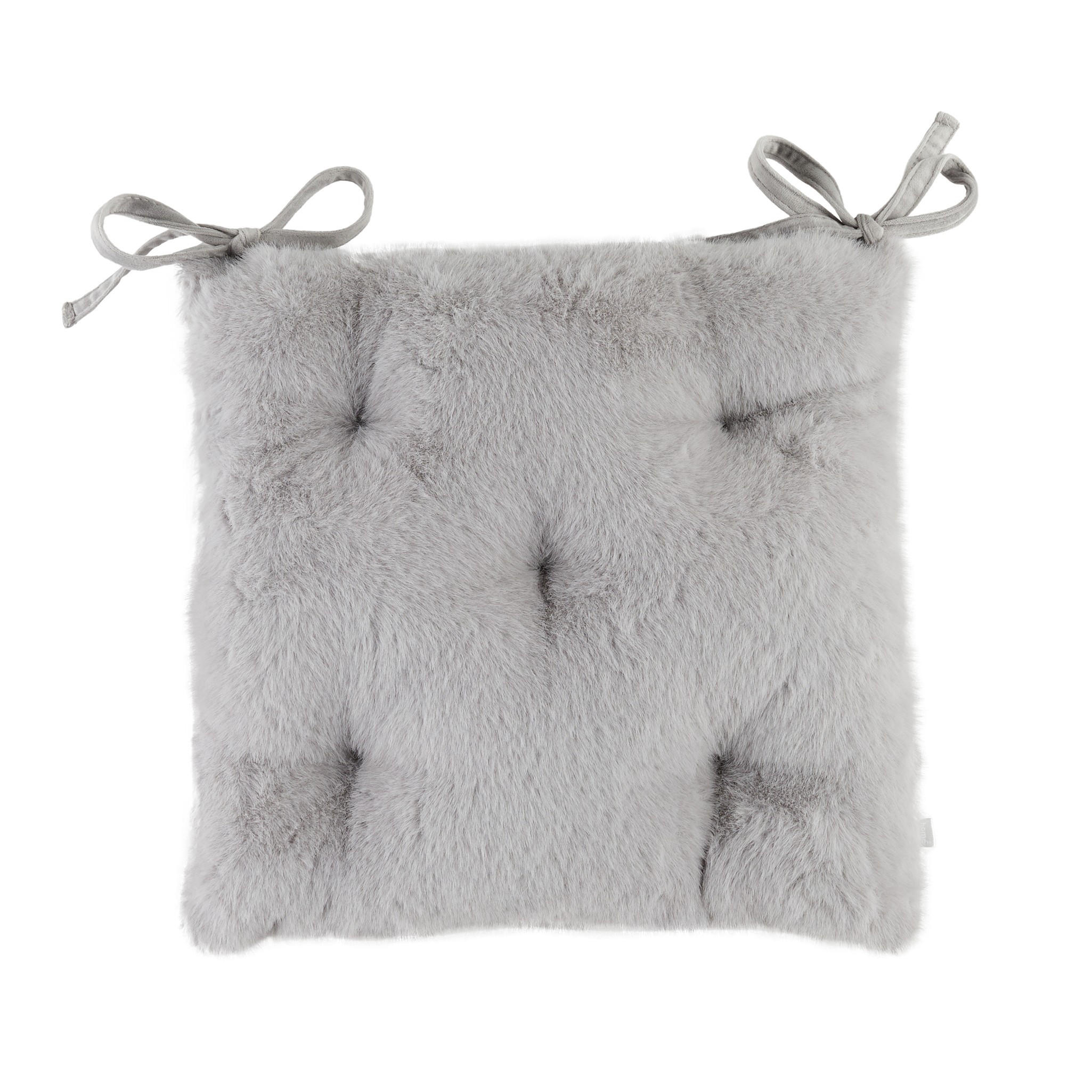 STUHLPOLSTER Molinio - Hellgrau, Textil (40/40/1cm) - home&you