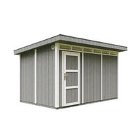 HOLZ-GARTHENHAUS basis LP SmartSide 8,7m² mit B411xL279xH239 cm - M904 - CAVERN STEEL - Dunkelgrau, Holz (412/237/279cm) - Timbela
