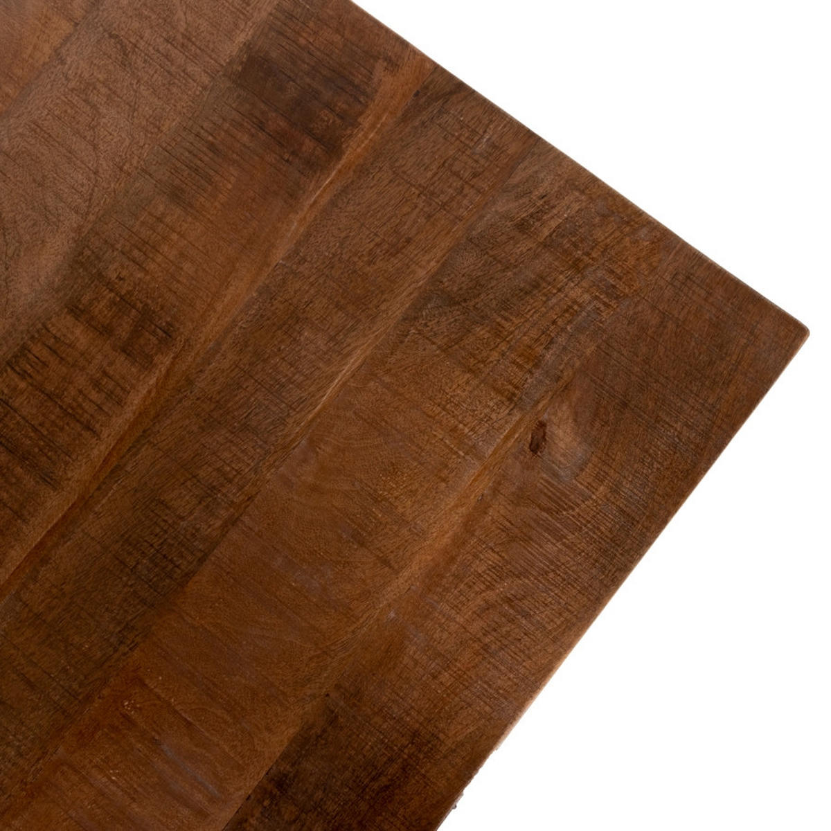 BARTISCH aus Mangoholz 140cm, natürlich - Braun, Holz (70/110/140cm) - Giga Meubel