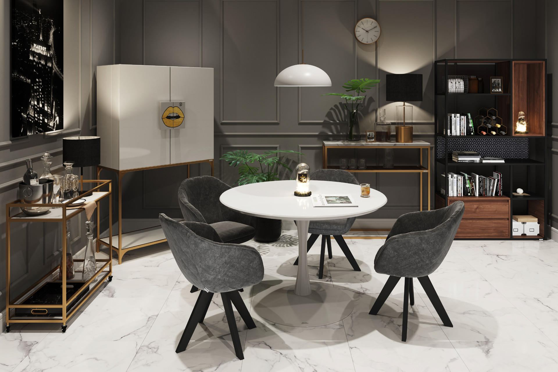 Esszimmer von Playboy