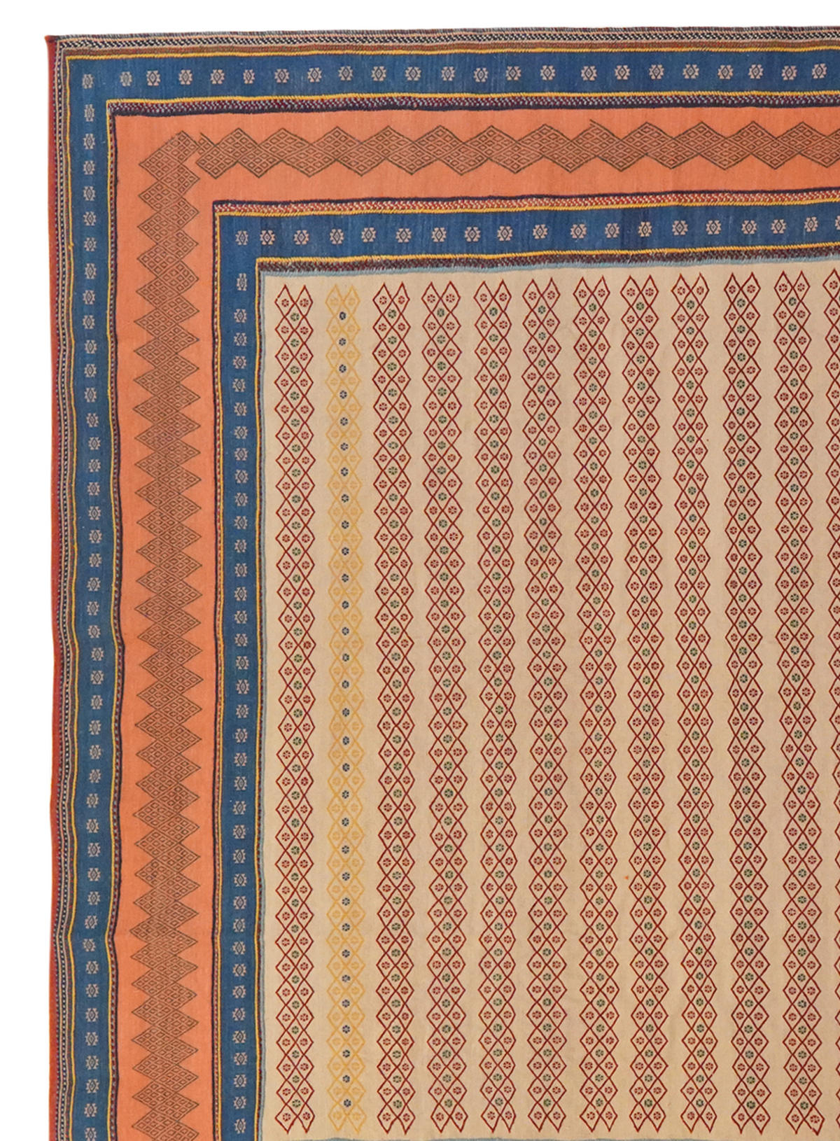 TEPPICH Sumak Afshar Beige 307/250 cm Schurwolle - Beige, Textil (250/307cm) - Looma