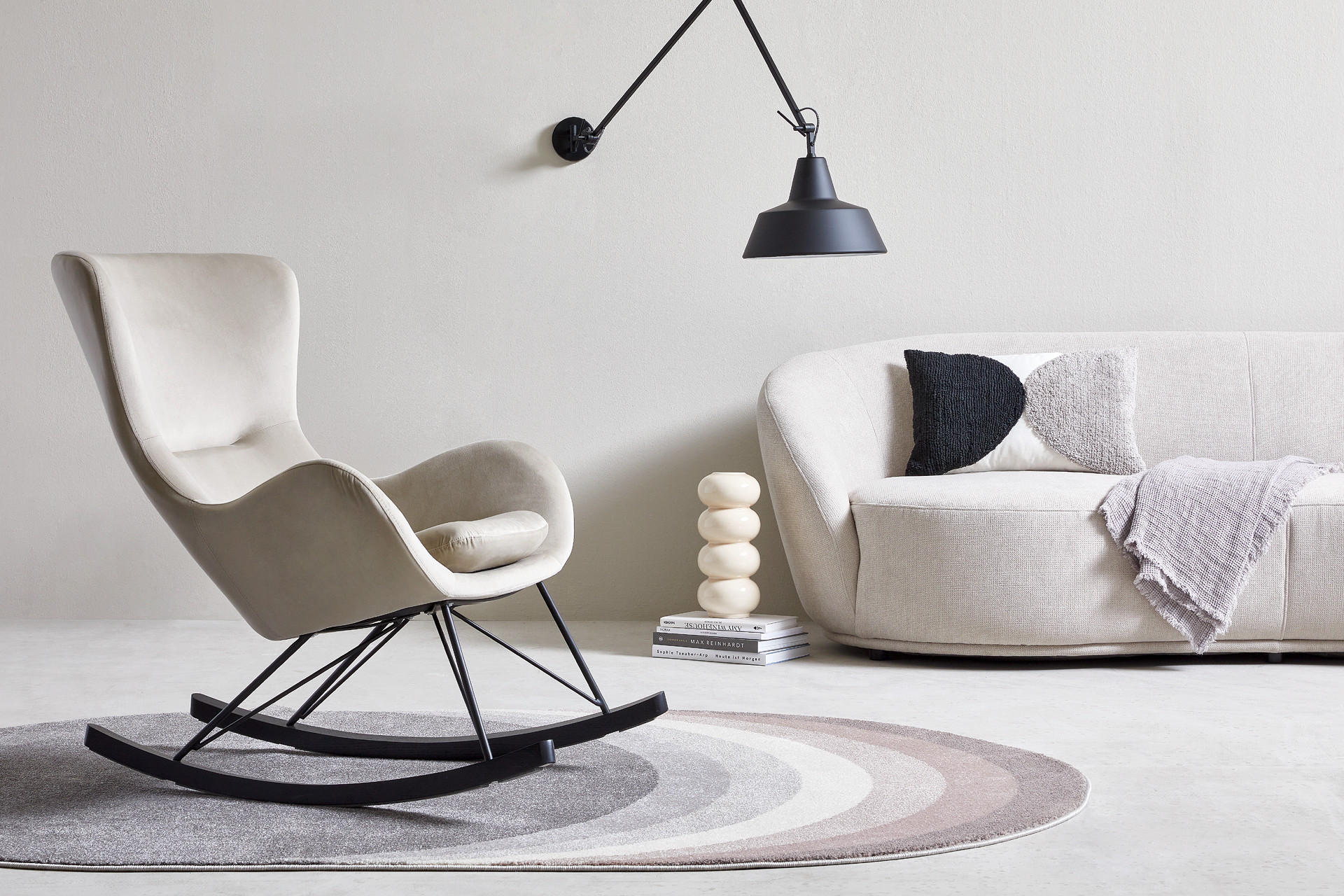 Pure Soft Shape - beiges Wohnzimmer