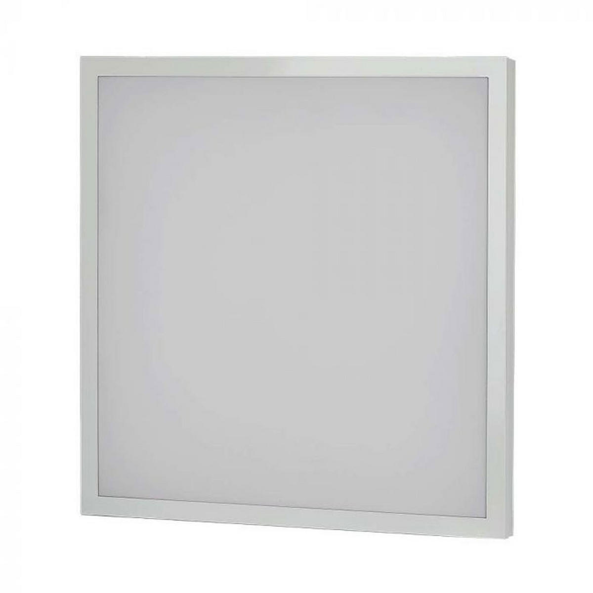 LED DECKENLEUCHTE Kunststoff Weiß - Weiß, Kunststoff (59.5/59.5/3cm)