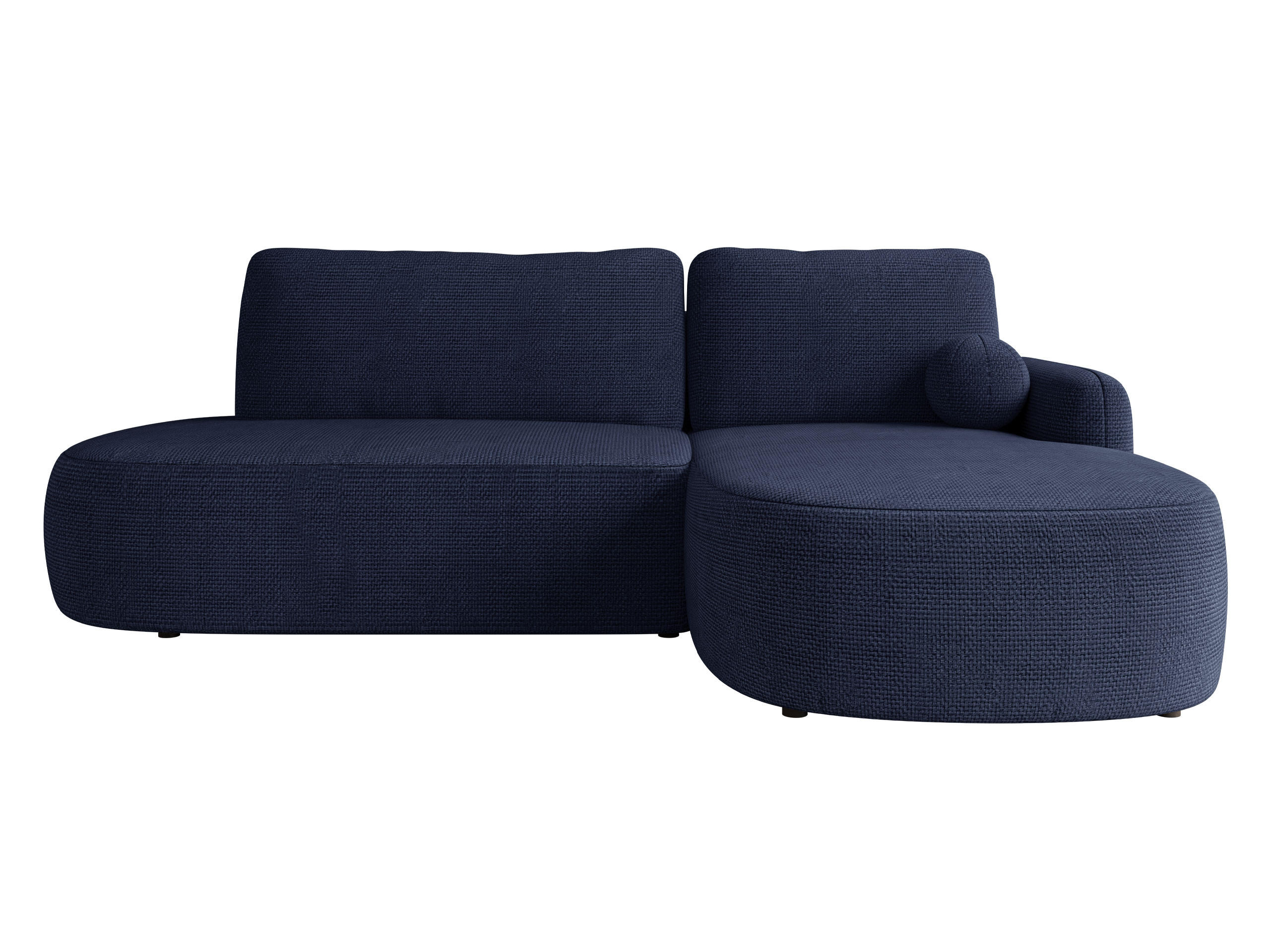 Mirjan24 Ecksofa Dunkelblau 274x174 cm