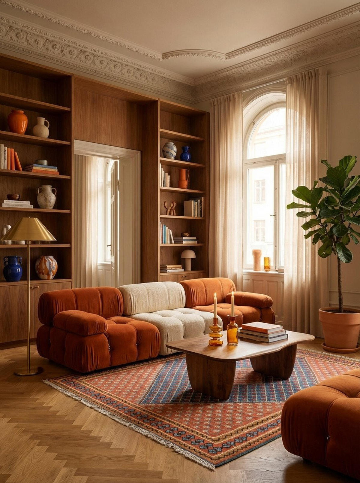 HANDWEBTEPPICH Kelim Senneh Blau 198/154 cm Schurwolle - Blau, Textil (154/198cm) - Looma