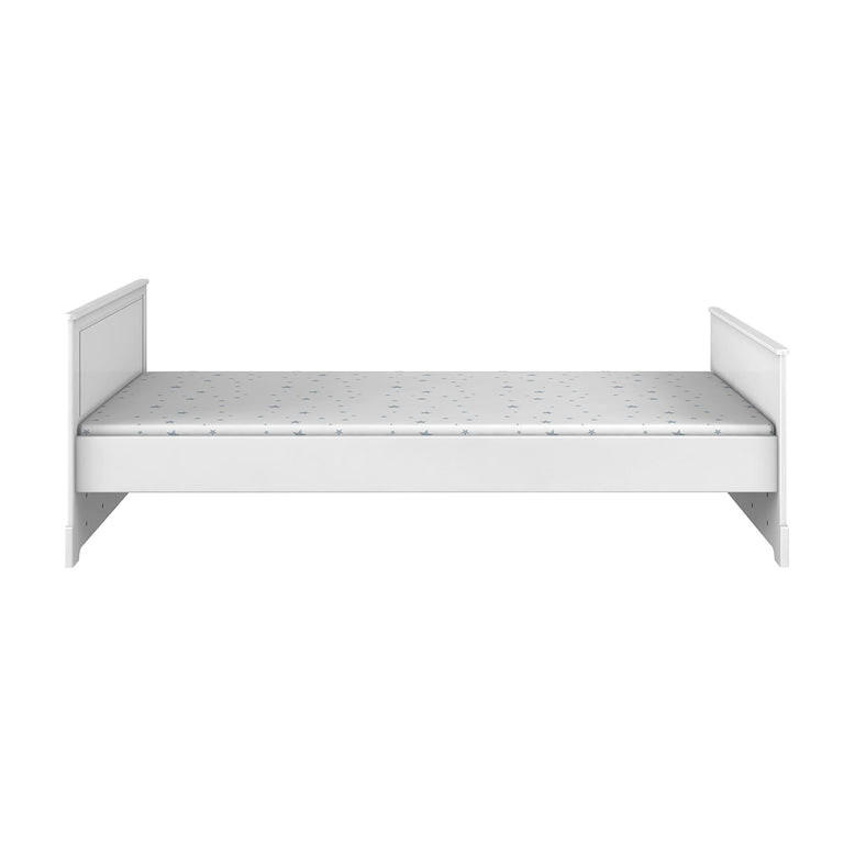 BETT 90/200 Weiß - Weiß, Holzwerkstoff (90/200cm) - Petits-meubles