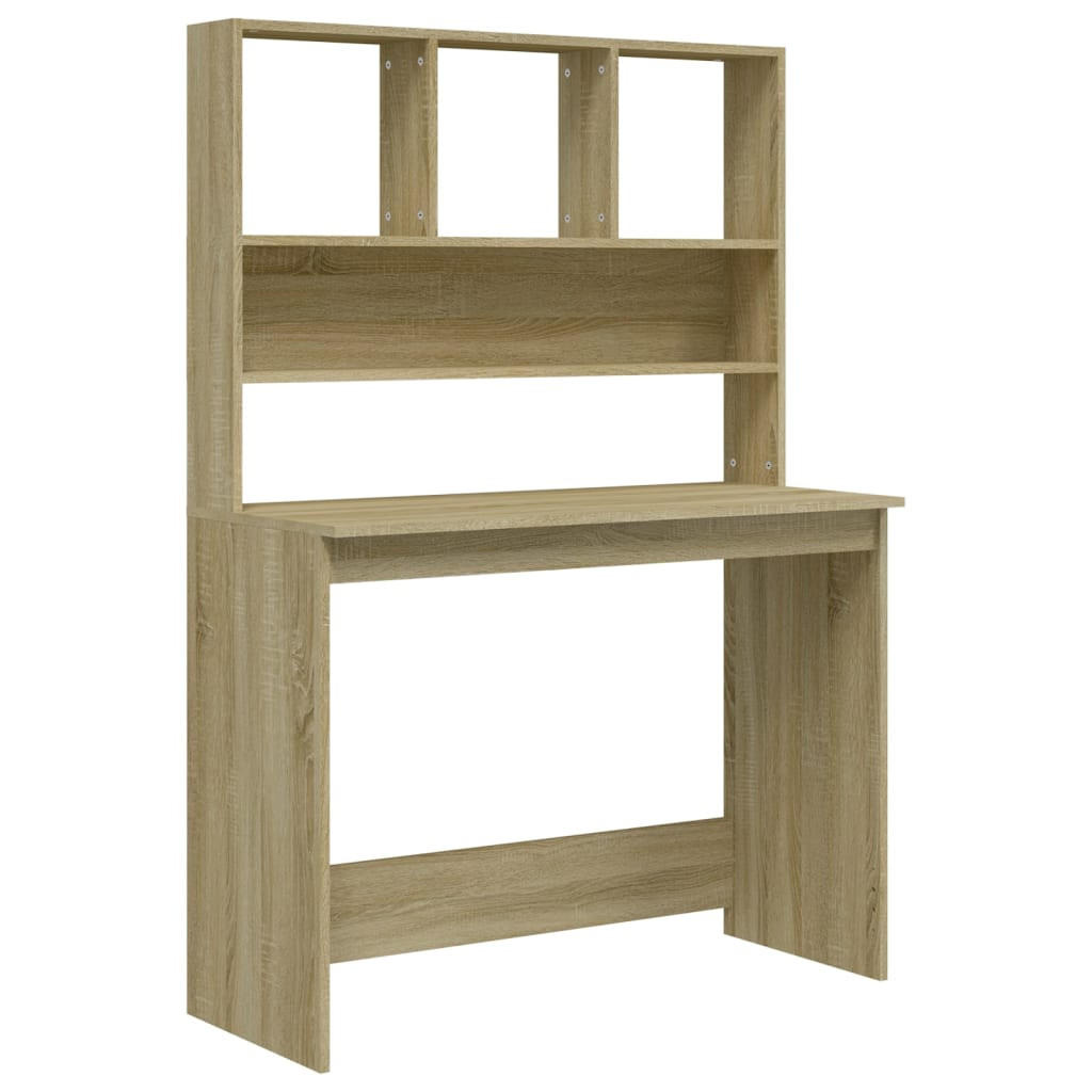 vidaXL Schreibtisch Sonoma Eiche 45x148x102 cm
