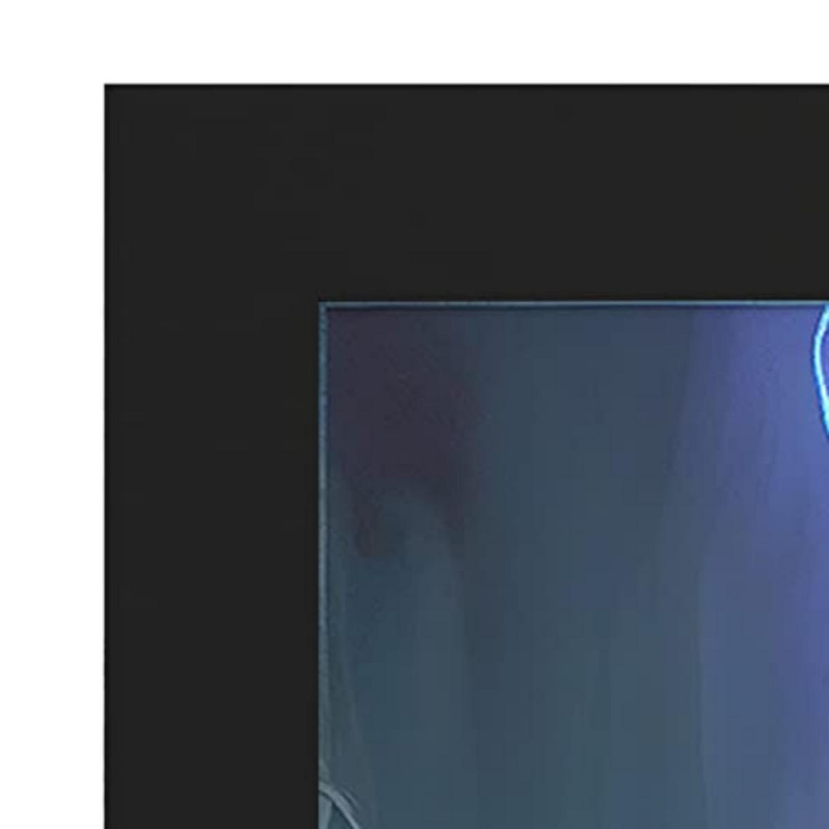 POSTER Nikola Tesla In Voller Farbe Fotostil. A3 Schwarzer Rahmen - Schwarz, Papier (29.7/5/42cm) - Nacnic