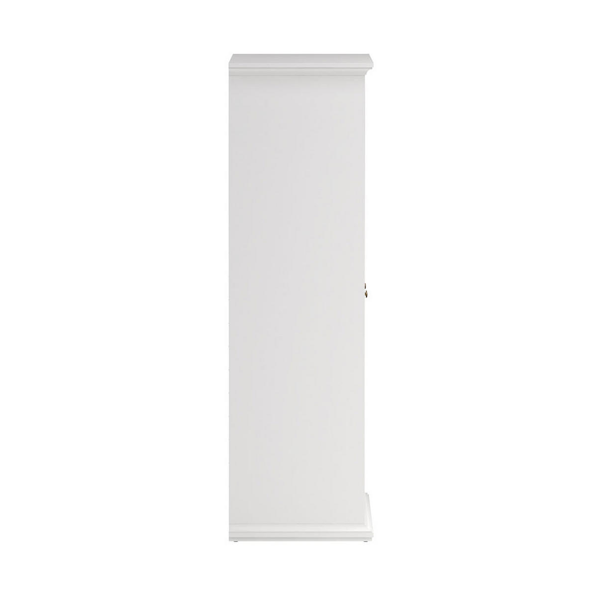 KLEIDERSCHRANK Venedig Weiß 139/61/201 cm - Weiß, Holzwerkstoff (139/201/61cm) - ebuy24