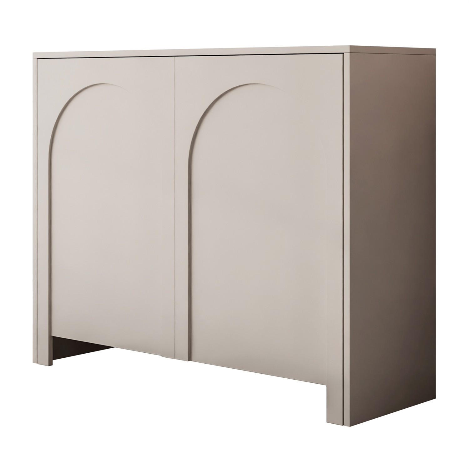 KOMMODE ARIADNA Kaschmir zweitürig - Kaschmir, Holzwerkstoff (104/83/35cm)