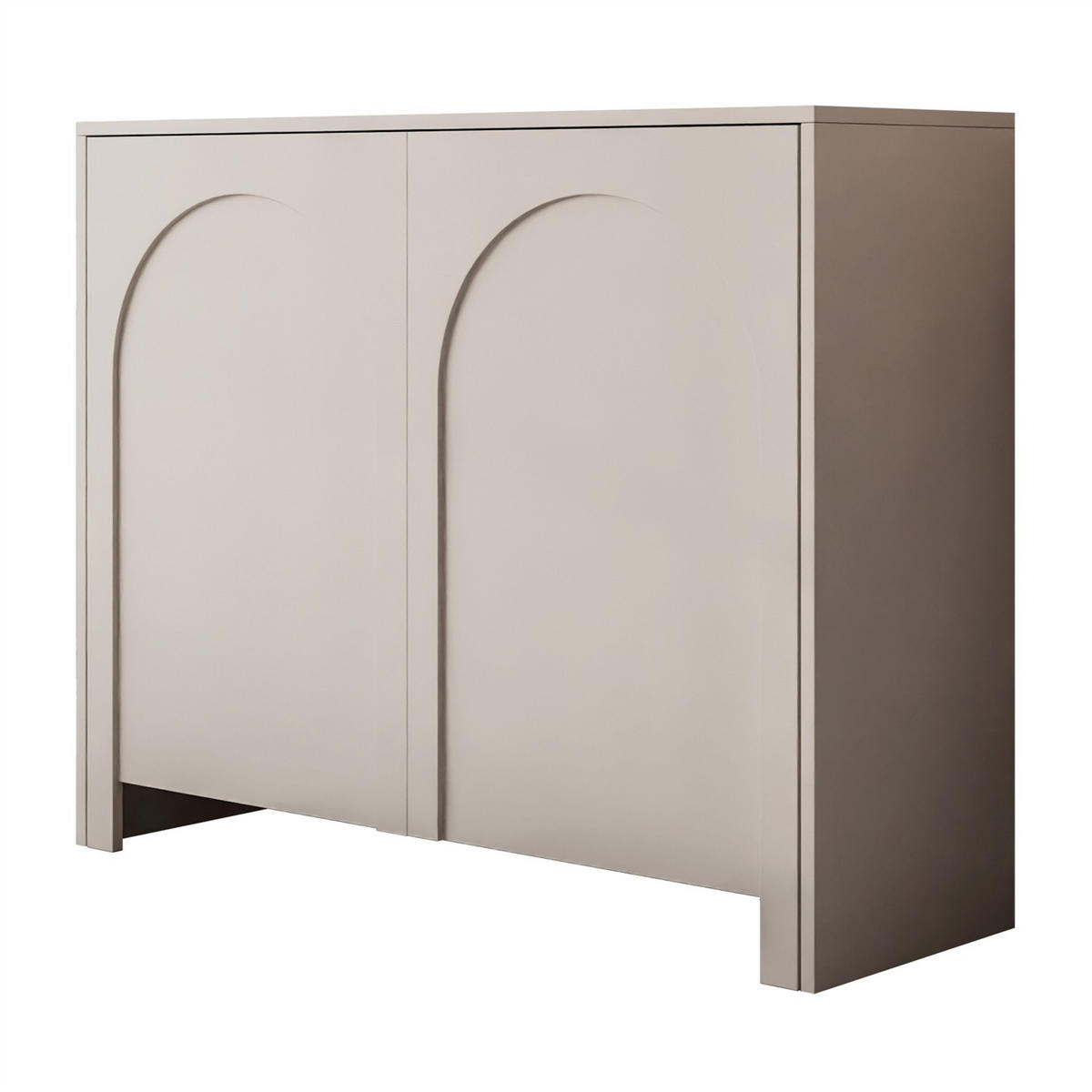 KOMMODE ARIADNA Kaschmir zweitürig - Kaschmir, Holzwerkstoff (104/83/35cm)