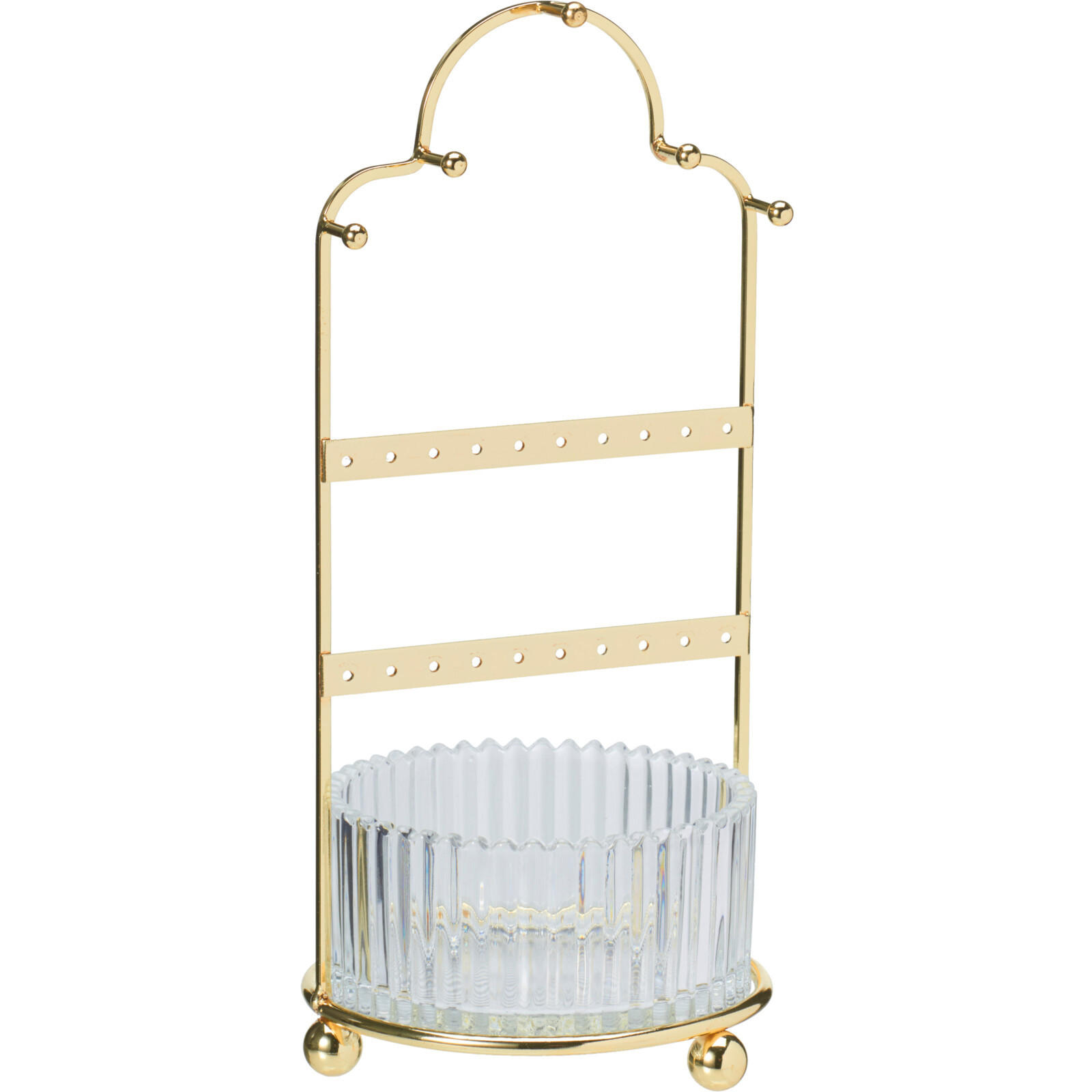 Home Styling Collection Schmuckständer Gold 11x25x11 cm