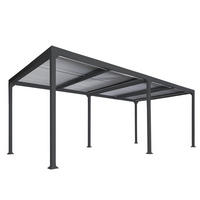 ALU PERGOLA Anthrazit - Anthrazit, Metall (590/224/306cm) - MCW