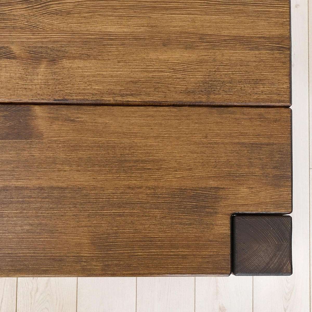 COUCHTISCH aus Massivholz Rustyk 1 - Dunkelbraun, Holz (70/120/50cm) - Seart