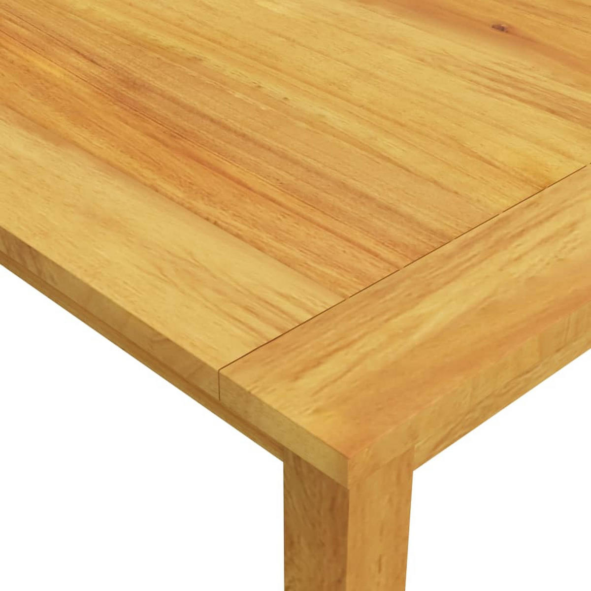 GARTEN-ESSGRUPPE 3-teilig Schwarz - Schwarz, Holz/Textil - vidaXL