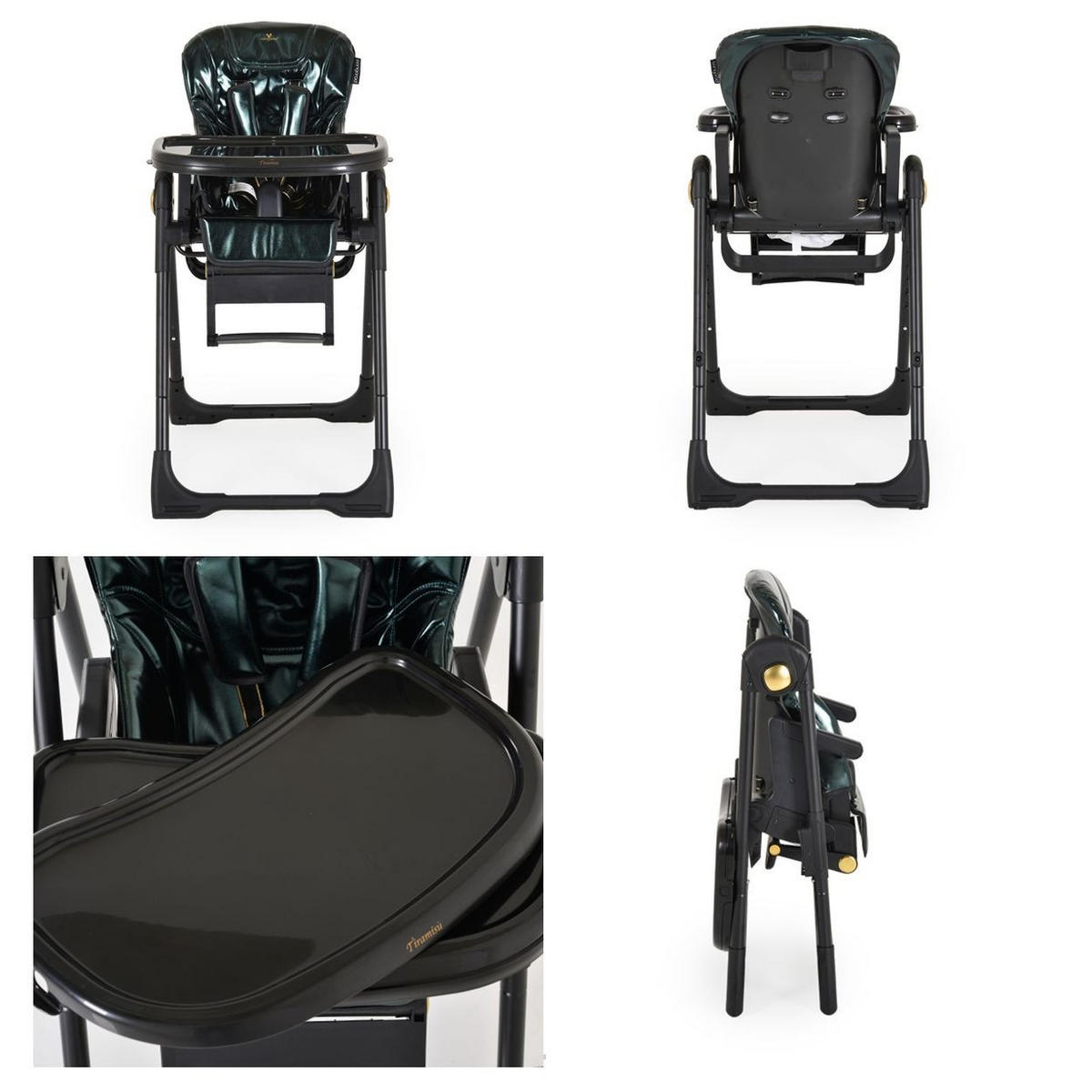 HOCHSTUHL Tiramisu 2in1 grün klappbar höhenverstellbar 5 Kipp-Position - Grün, Kunststoff (75/105/54cm) - Cangaroo