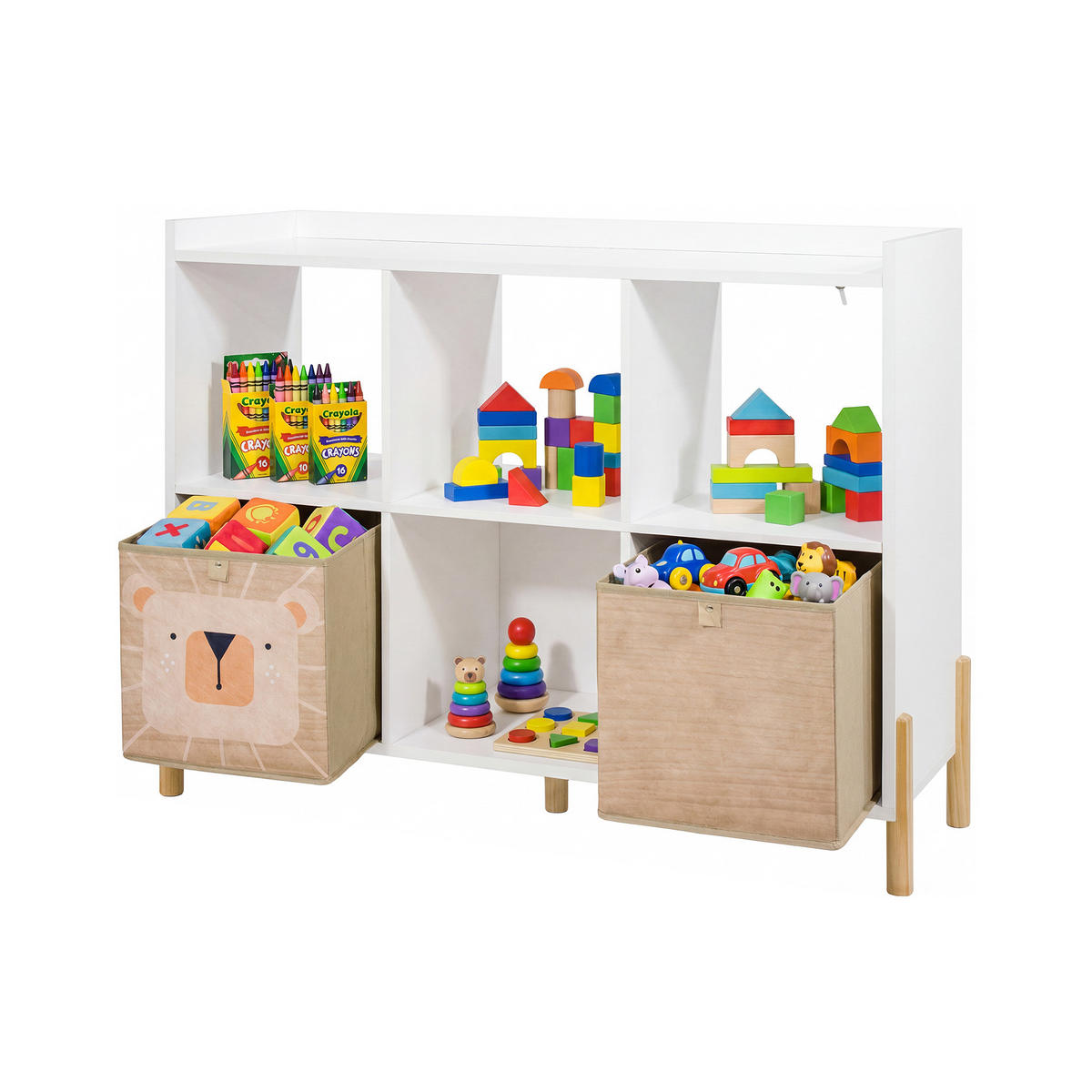 KINDERKOMMODE Weiß 98,5/30/78 - Weiß, Holz (98/78/30cm) - Mobili Rebecca