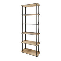 REGAL Viza braun im zeitgenössischen Stil - Braun, Holzwerkstoff (60/173/30cm) - Concept Usine