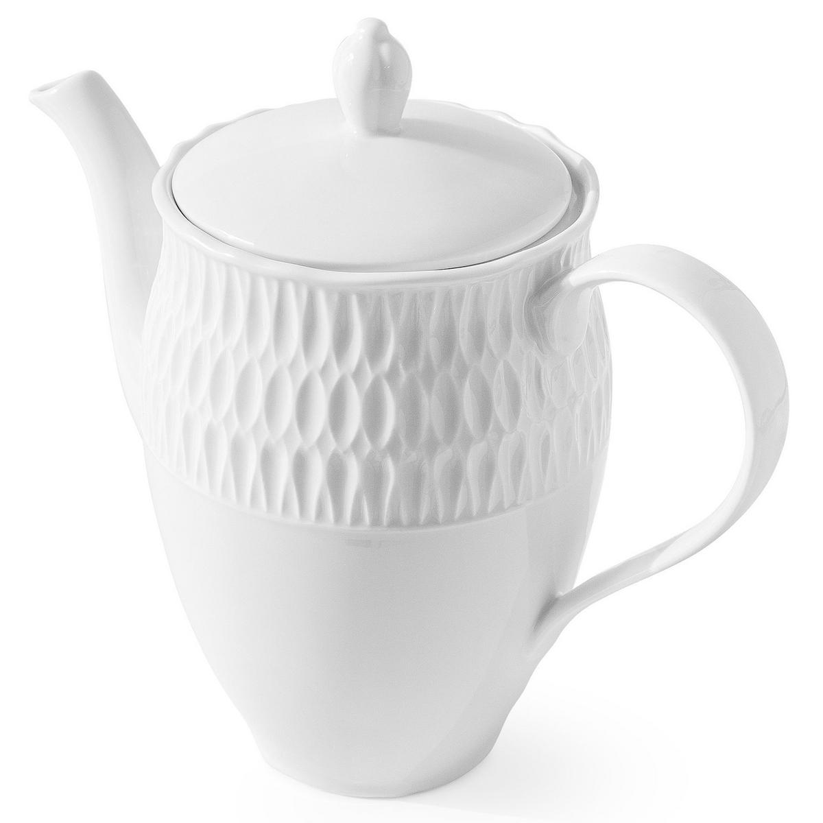 TEEKANNEN CMIELOW SOFIA aus Porzellan - Weiß, Keramik (1.6L) - KONSIMO®