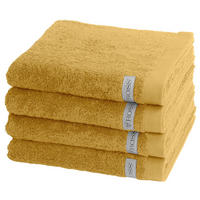 HANDTUCH Sinfonie 4er-Set - Gelb, Textil (50/100cm) - Ross