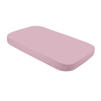 CEARȘAF cu elastic pentru bebe 7in1 - roz antic, material textil (73/124cm) - waldin