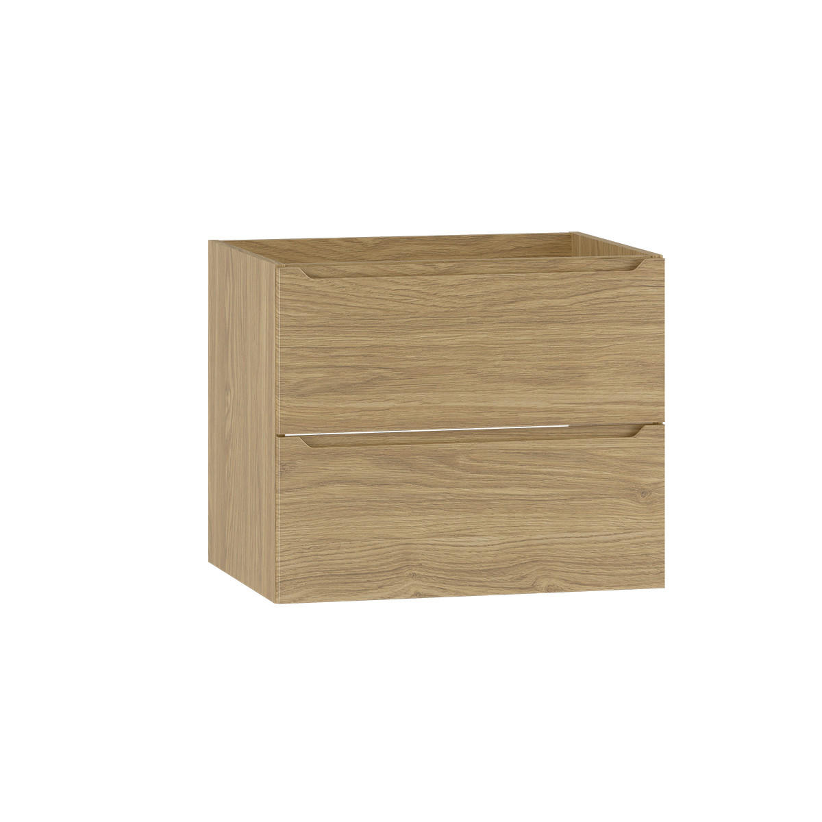 WASCHTISCHUNTERSCHRANK 60cm Viggo Holz - Braun, Holzwerkstoff (60/50/45.8cm) - Petits-meubles