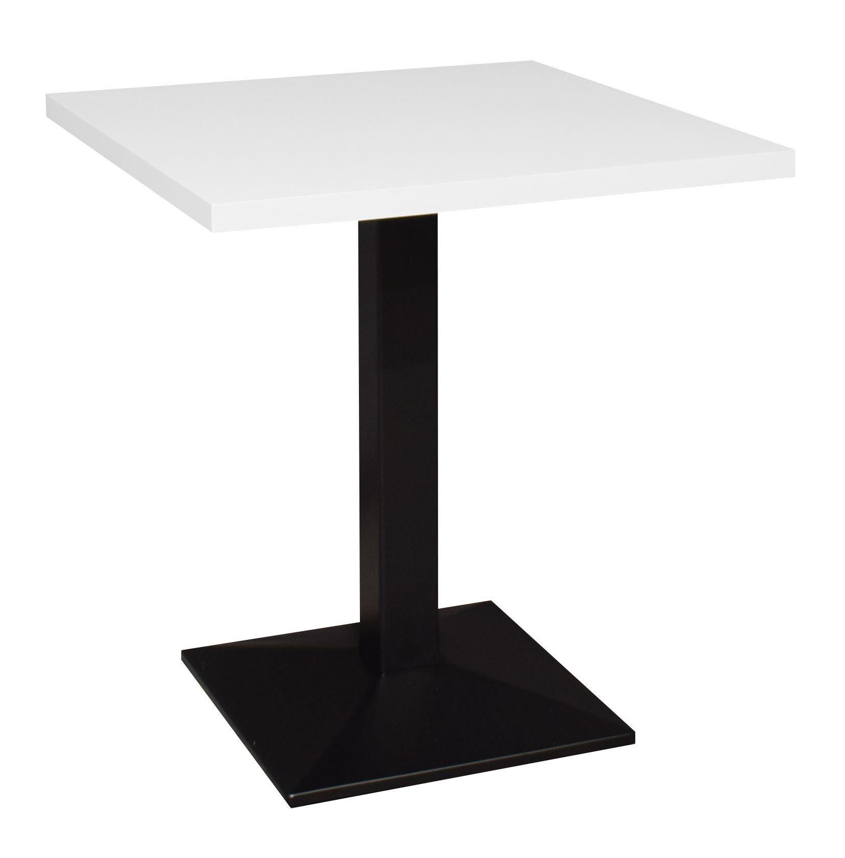 58aufmkessel Bistrotisch Weiß 70x75x70 cm