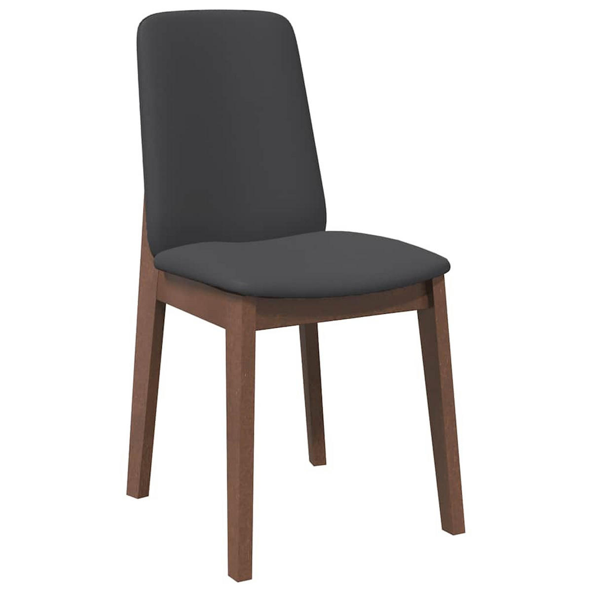 STUHL-SET 2 Stk Tannhain 43/86.5/56 cm - Braun, Holz (43/86.5/56cm) - ZMH