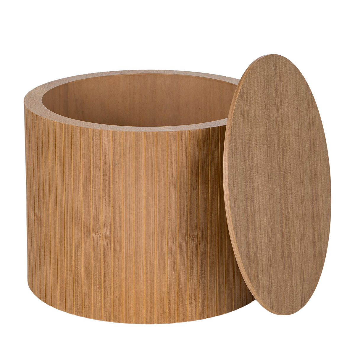 COUCHTISCH - 2er-Set - Echtholzfurnier - Eschefarben, Holzwerkstoff (49/49/38cm) - home24