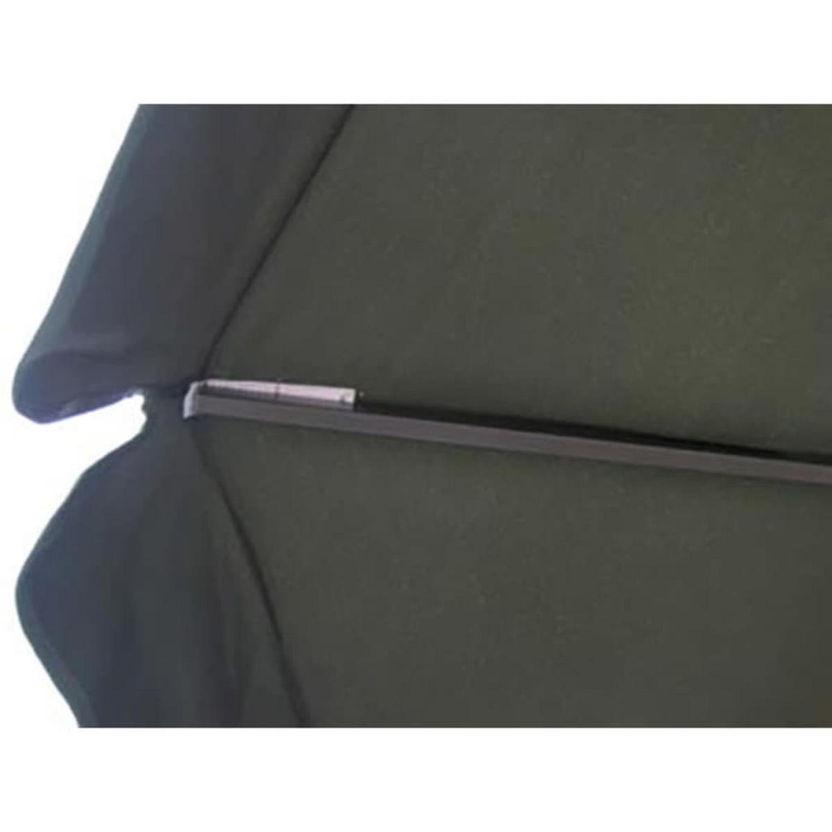 SONNENSCHIRM Grün Aluminium 500 Cm - Grün, Metall (500/500cm) - vidaXL