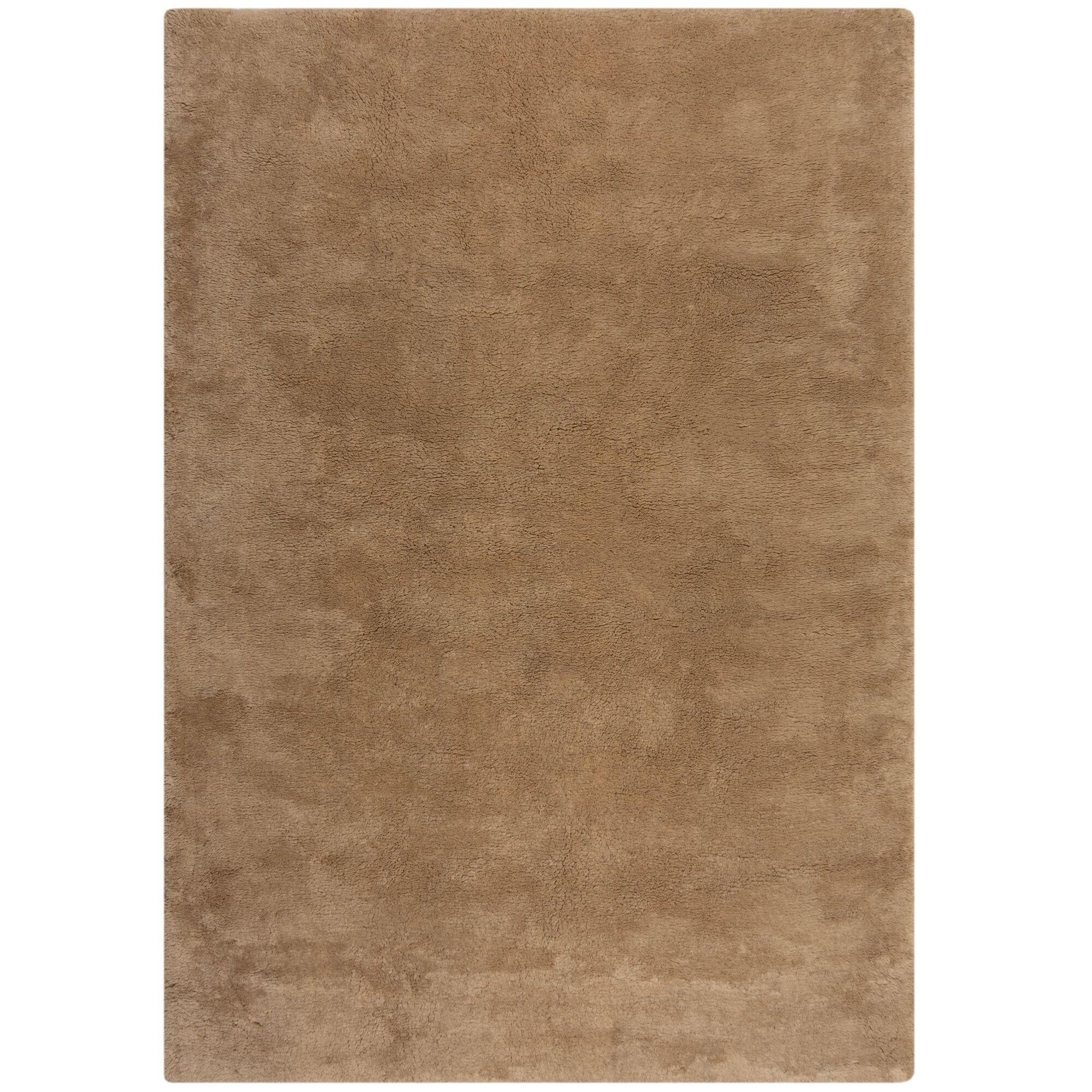 TEPPICH Waschbar LUNE, einfarbig, Mokka, 160 x 230 cm - Braun, Textil (160/230cm) - KADIMA DESIGN