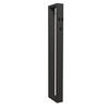 GARDEROBE Erna 13x32x172 Anthrazit matt Lack - Grau, Holzwerkstoff (32/172/13cm) - 58aufmkessel