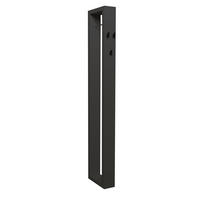GARDEROBE Erna 13x32x172 Anthrazit matt Lack - Grau, Holzwerkstoff (32/172/13cm) - 58aufmkessel
