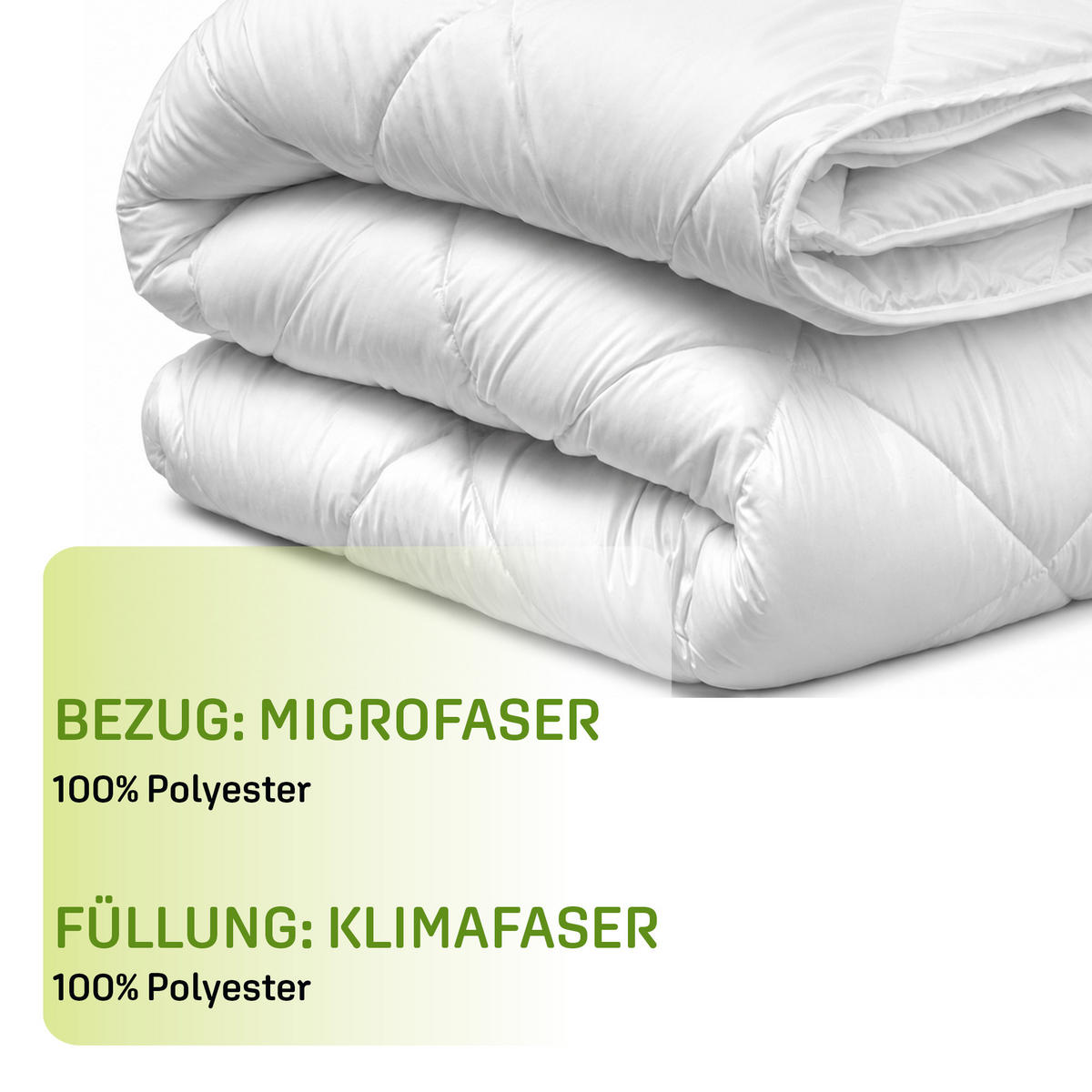STEPPBETT 4 Jahreszeiten 155x220cm - Weiß, Textil (155/220cm)