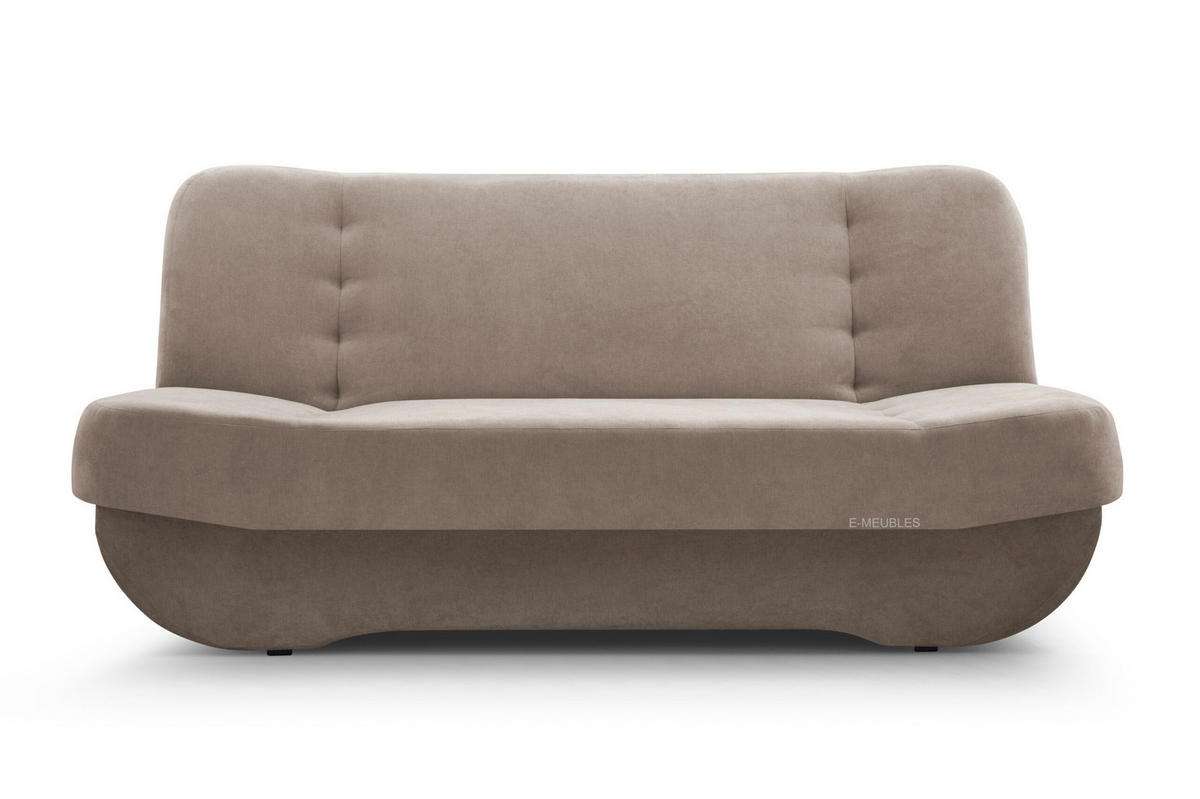 SCHLAFSOFA -PAFOS (Beige) - Beige, Holz (192/90/87cm) - Möblo