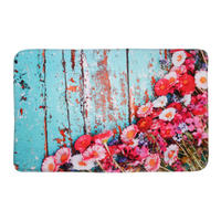 BADTEPPICH Spring 70 x 110 cm - Blau, Textil (70/110cm) - Sanilo