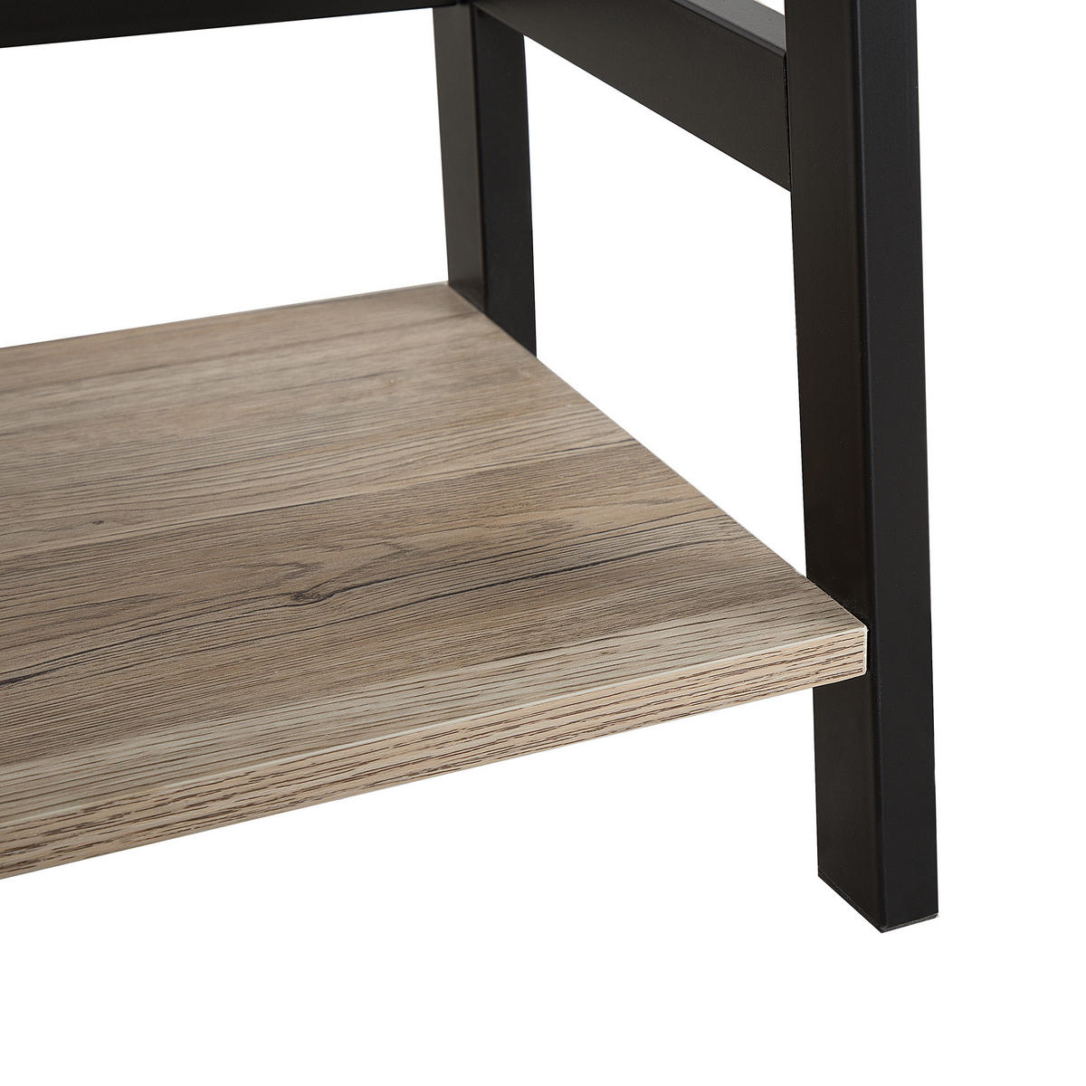 REGAL 5 Fächer Croydon - Hellbraun, Holzwerkstoff (64/163/34cm) - Beliani