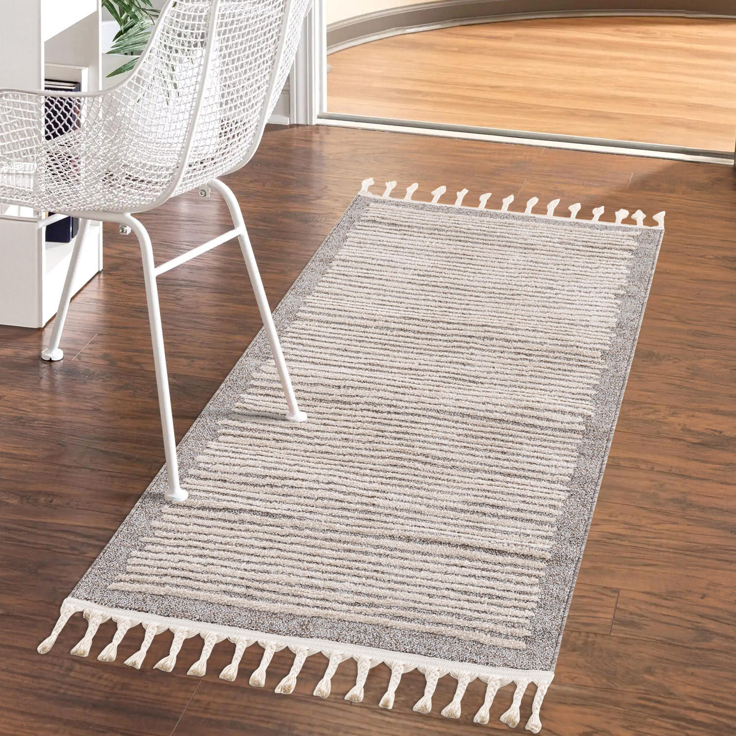 KURZFLOR-TEPPICH Art 2231 Mocca 80x150 cm - Braun, Textil (80/150cm) - carpet city