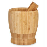 MÖRSER Holz Solis Ø 11 cm - Braun, Naturmaterialien (11/12.2/11cm) - Kinvara
