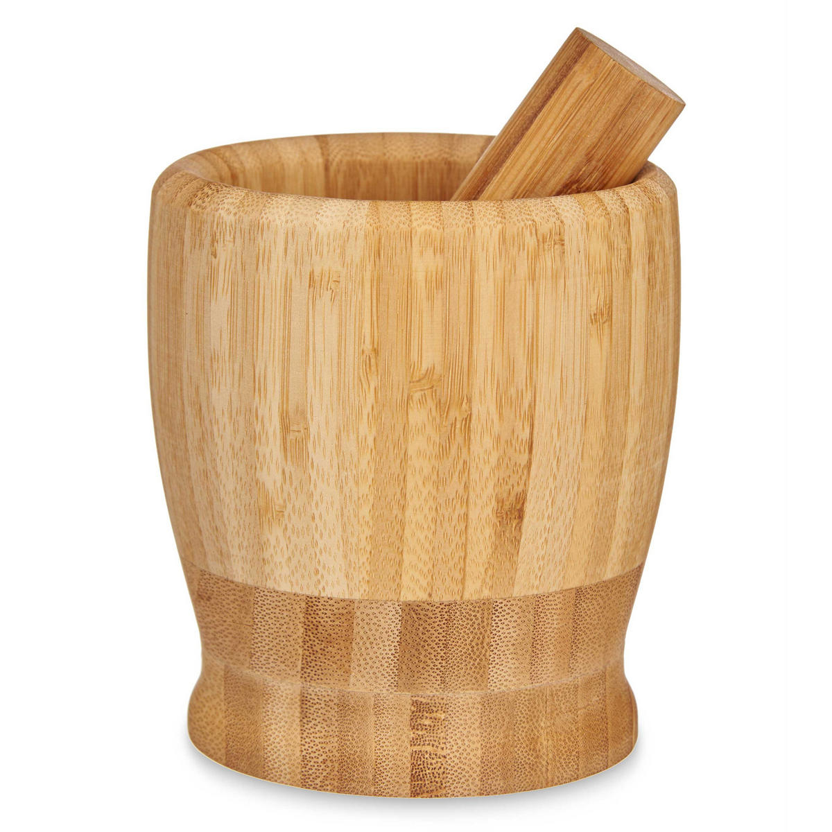 MÖRSER Holz Solis Ø 11 cm - Braun, Naturmaterialien (11/12.2/11cm) - Kinvara