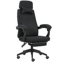 DREHSTUHL DE-11761 62/68/127 cm Schwarz - Schwarz, Textil (62/127/68cm) - ComfortXL