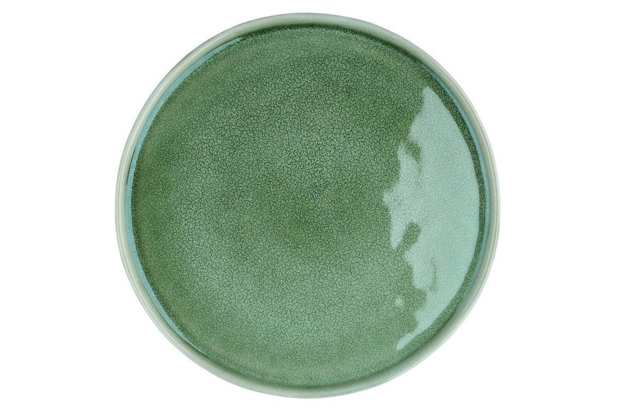 TELLER Magma Ø27cm - 6er-Set - Minzgrün - Grün, Keramik (27cm) - Björn