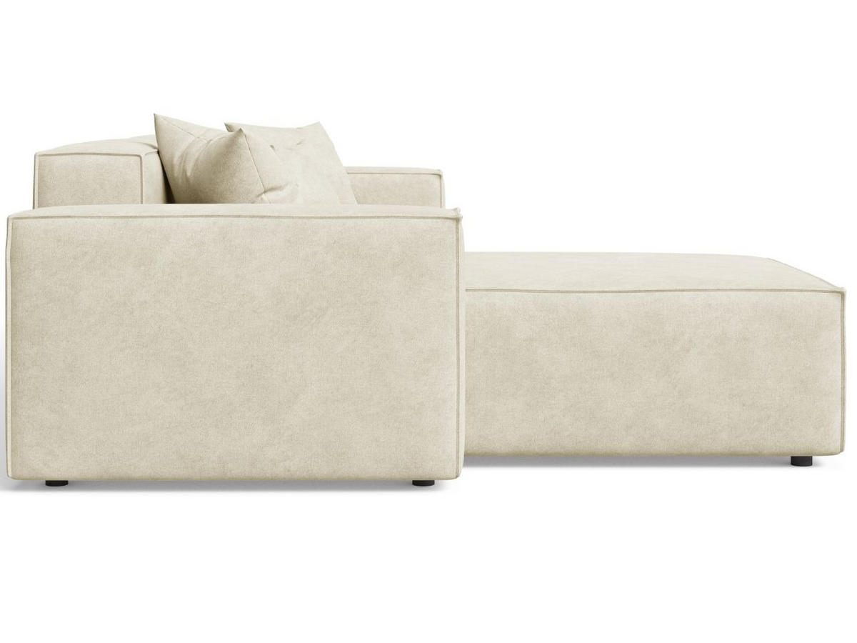 ECKSOFA Arizona Beige Links - Beige, Holz/Textil (180/265cm) - Graingold