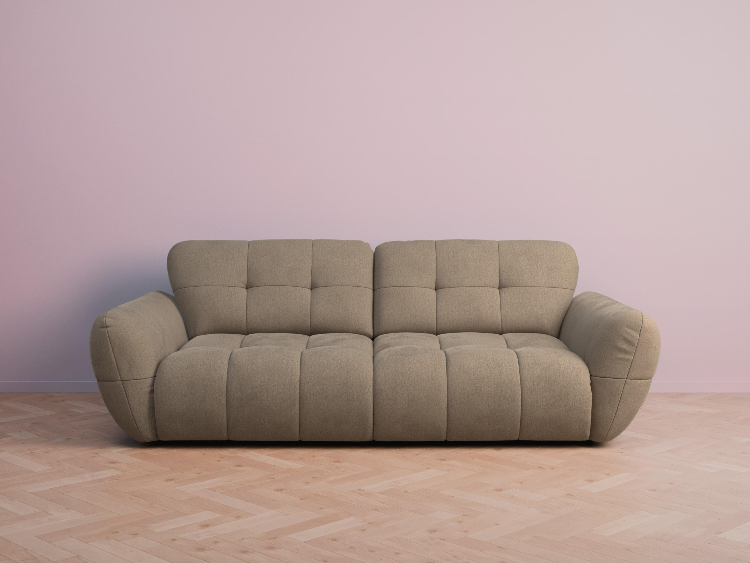 foamnova Bigsofa Natur 272x68x134 cm