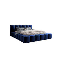STAURAUMBETT Vero Dunkelblau 200x200 cm - Dunkelblau, Textil (200/200cm) - B&B Home