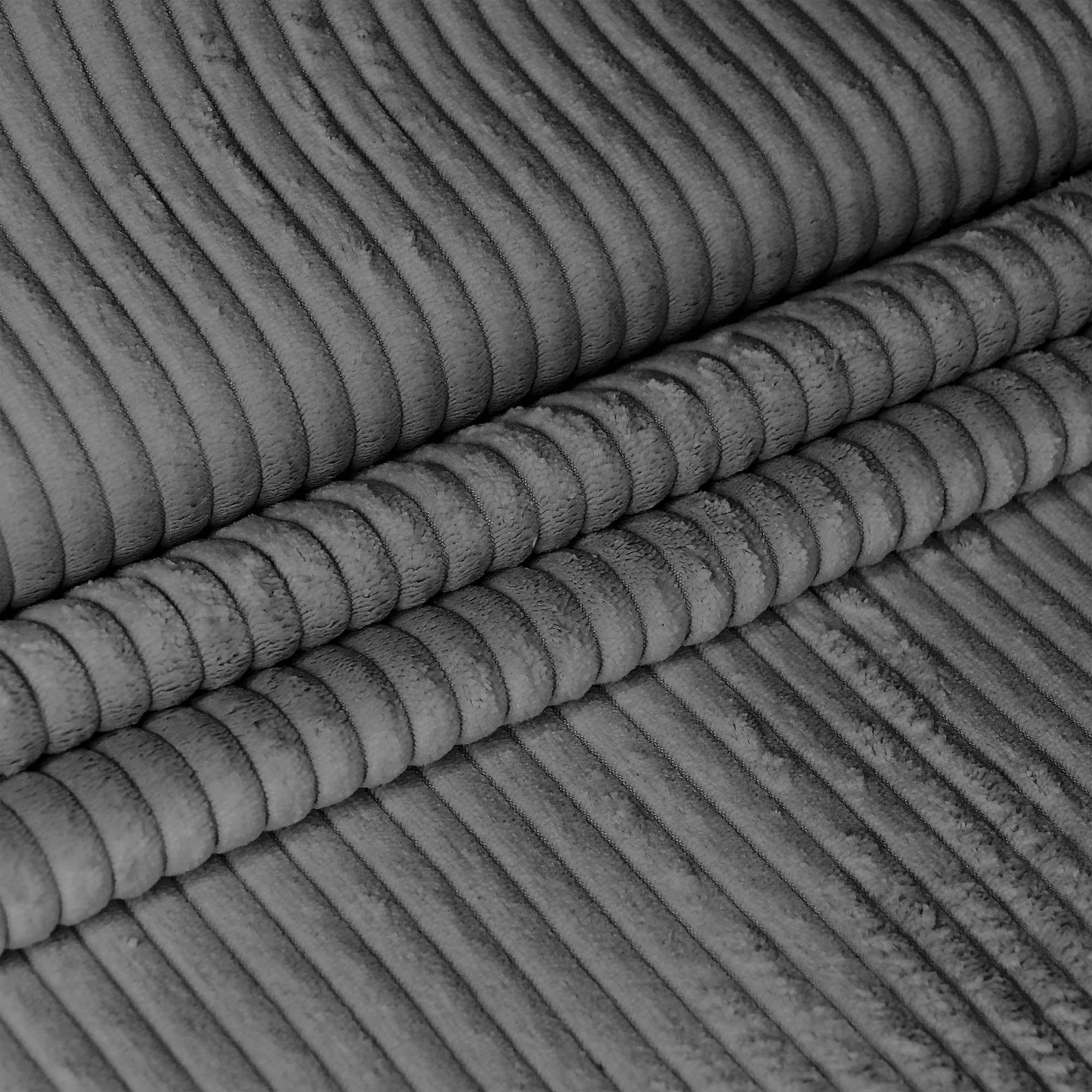 SITZSACK ROLLER Granite Gray - Dunkelgrau/Grau, Textil (70/40/70cm) - Dreamroots