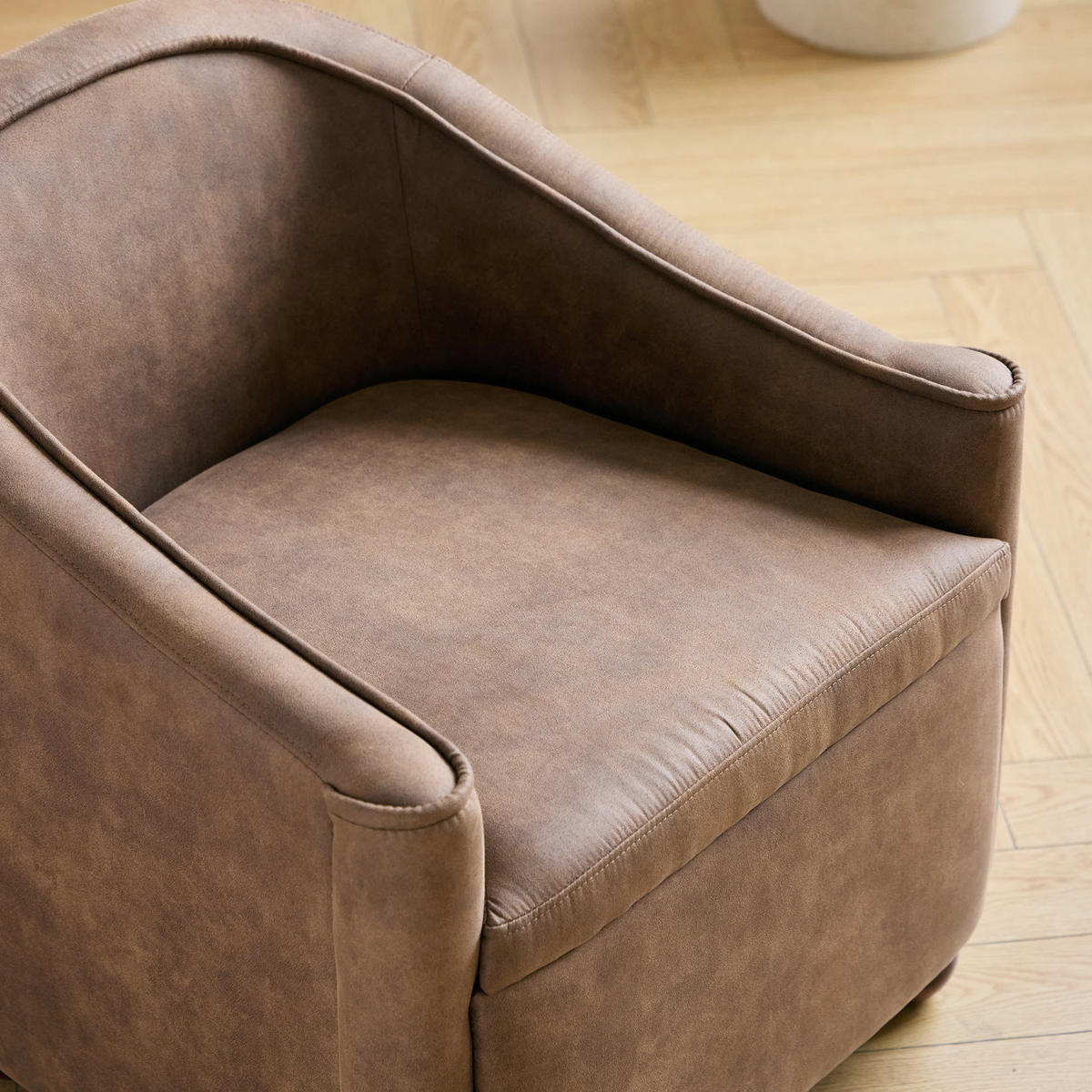 SESSEL Holz Braun - Braun, Holz (61/63/63cm) - Nordlys