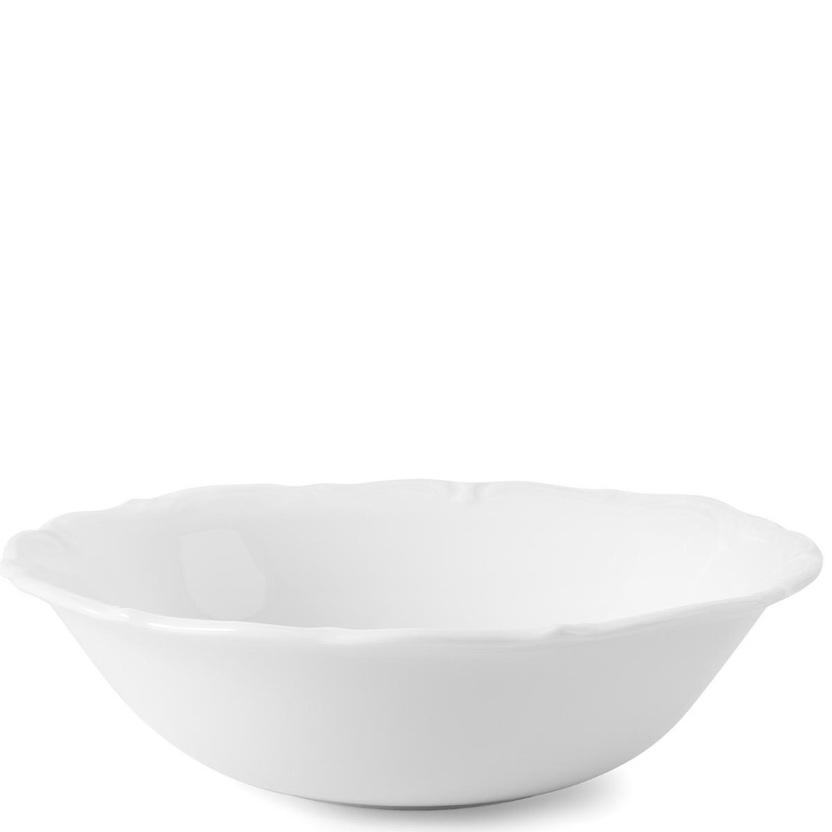 SALATSCHÜSSEL Chodziez MARIA TERESA 6-tlg - Weiß, Keramik (15cm) - KONSIMO®