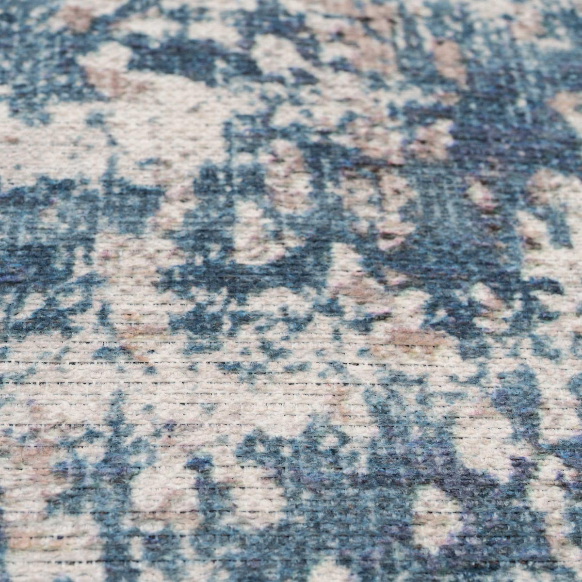 FLACHWEBETEPPICH Dash Blau - Blau, Textil (200/290cm) - Kukoon Rugs