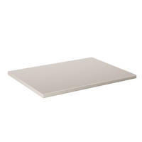 KÜCHENARBEITSPLATTE R-Line, Satin, 80 cm - Beige, Holzwerkstoff (80/2.8/60cm) - Vicco